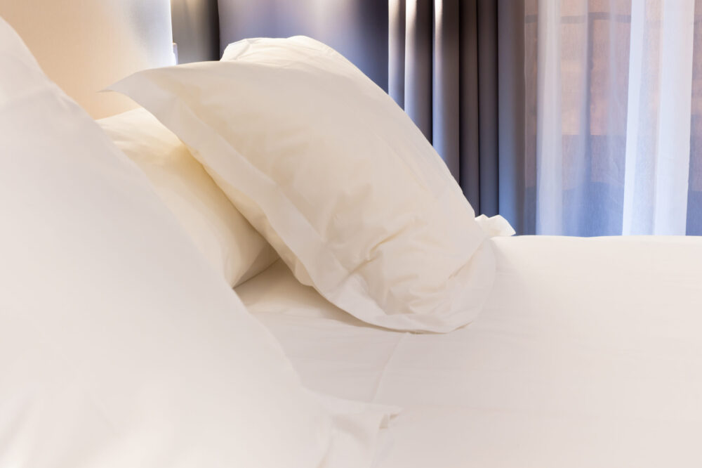 bed and pillow